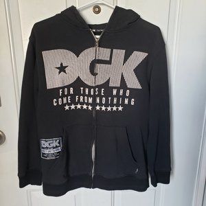 Dirty Ghetto Kids Black Hoodie Size Small (T8)